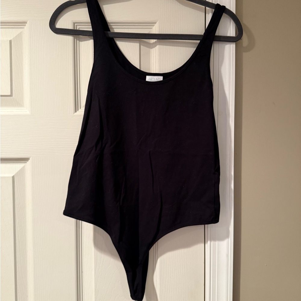 Black Tank Bodysuit